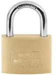 Burg W&auml;chter 3021 Vorh&auml;ngeschloss 50.00 mm verschieden schlie&szlig;end Messing