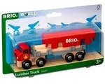 BRIO World - Holztransporter mit Magnetladung