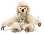 Steiff 056291 - Miguel Faultier Baby-Schlenker, creme/beige, Pl&uuml;sch, 33 cm