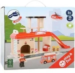 Small Foot Fahrzeuge Feuerwehrwache mit Zubeh&ouml;r