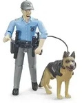 Bruder 62150 bworld Polizist mit Hund