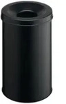 Durable Safe 330601 Papierkorb 30l (&Oslash; x H) 315mm x 492mm Metall Schwarz 1St.