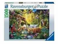 Ravensburger 16005 - Idylle am Wasserloch, Puzzle, 1500 Teile