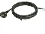 AS Schwabe 70802 Strom Anschlusskabel Schwarz 10.00m