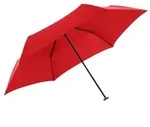 Knirps Taschenschirm US.050 Ultra Light, Slim, Manual, Sturmfest, red