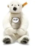 Steiff 062605 - Nanouk Eisb&auml;r, wei&szlig;, Webpelz, 33 cm
