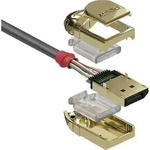 LINDY DisplayPort Anschlusskabel DisplayPort Stecker, DisplayPort Stecker 3.00 m Grau
