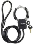 Master Lock 8275EURDPROBLK Kabelschloss Schwarz Schl&uuml;sselschloss