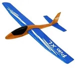 Pilo XL Schaumwurfgleiter EPP Tragfl&auml;che blau Rumpf orange