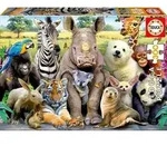 Educa - Lustige Zootiere - Puzzle 300 Teile