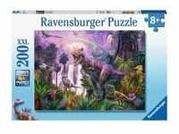 Ravensburger 12892 - Dinosaurierland, Kinder-Puzzle, 200 XXL-Teile
