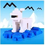 Blox 1000 blaue 4er Steine lose