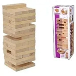 Eichhorn 100002466 - Stapelspiel, Wackelturm, Geschicklichkeitsspiel f&uuml;r die ganze
