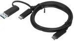 Lenovo USB-Kabel USB 3.2 Gen1 USB-A Stecker, USB-C&reg; Stecker 1.00 m 4X90U90618