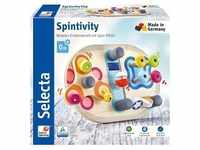 Selecta 62064 - Spintivity, Motorikbrett, Holz, 20 cm - Schmidt Spiele