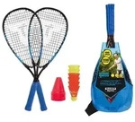 *Speedbadminton Set SPEED 6600 im Slingbag black/blue,