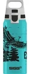 SIGG BRAVE EAGLE 0.6 L Trinkflasche ALU mit WMB ONE TOP, BPA frei, Auslaufsich