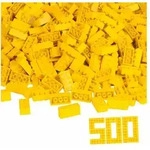 Blox 500 gelbe 8er Steine lose
