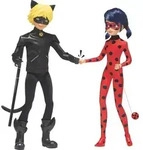 Bandai - Miraculous Ladybug und Cat Noir,ca. 26cm