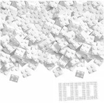 Blox 1000 wei&szlig;e 4er Steine lose