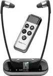 Amplicomms TV3500 In Ear Kopfh&ouml;rer Kabellos Schwarz, Silber TV
