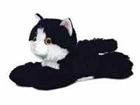Aurora 12743 - Flopsies-Mini Katze Maynard, schwarz/weiß,...