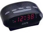 ICES Uhrenradio Ices ICR-210 black