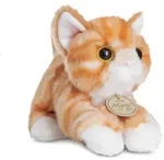 MiYoni Orange Tabby Cat 8In