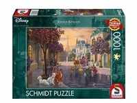 Schmidt 59690 - Disney, The Aristocats, Thomas Kinkade, Puzzle, 1000 Teile