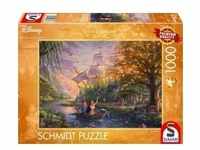 Schmidt 59688 - Disney, Pocahontas, Thomas Kinkade, Puzzle 1000 Teile