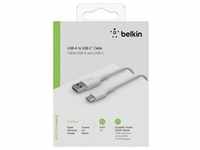 Belkin USB-C/USB-A Kabel 2m PVC, weiß CAB001bt2MWH
