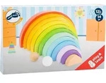 Holzbausteine Regenbogen XL