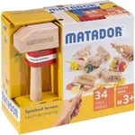 MATADOR 21034 - Maker M034, Baukasten, Holz, 34 Teile,