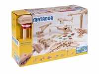 MATADOR 11407 - Explorer E407, Baukasten, Holz, 407 Teile, Konstruktionsbaukasten, ab