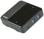 ATEN US3324 2 Port USB 3.2 Gen 1-Umschalter (USB 3.0) Schwarz