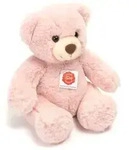 Teddy Hermann 91367 - Teddy Dusty, Teddyb&auml;r rose, Pl&uuml;schtier, Stofftier, 30 cm