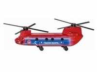 SIKU 1689 - Transporthubschrauber, Transport Helicopter, rot/blau