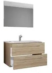 3-tlg. Waschplatz Waschtisch Badinos Schublade SP