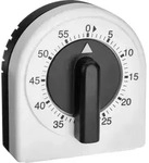 TFA Dostmann Analoger K&uuml;chen-Timer Eieruhr Wei&szlig;-Schwarz analog