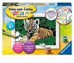 CreArt, Malen nach Zahlen Kinder - S&uuml;&szlig;er Tiger