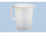 H&uuml;nersdorff 939000 Messbecher 5000 ml Kunststoff