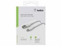 Belkin Micro-USB/USB-A 1m PVC weiß CAB005bt1MWH