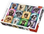 Puzzles - "1000" - Lustige Hunde Portr&auml;ts