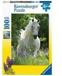 Puzzle Ravensburger Wei&szlig;e Stute 100 Teile XXL
