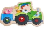 Greifpuzzle Lustige Traktorfahrt