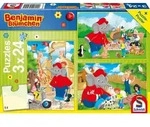 Im Zoo. Puzzle 3 x 24 Teile
