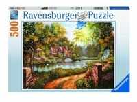 Ravensburger 16582 - Cottage am Fluß, Puzzle, 500 Teile