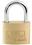 Burg W&auml;chter 3051 Vorh&auml;ngeschloss 35.00 mm verschieden schlie&szlig;end Messing