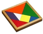 Tangram 10x10x1cm