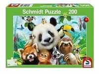 Schmidt 56359 - Einfach tierisch, Kinderpuzzle, Puzzle, 200 Teile